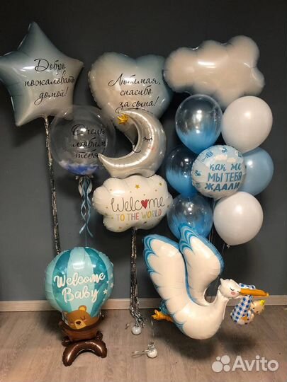 Воздушные шары, Гелиевые шарики, Доставка шаров