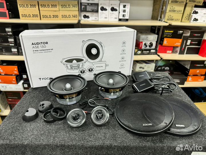 Focal ASE-130 на замену штатной акустики 13 см