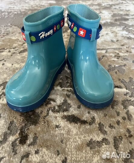Детские резиновые сапоги 25 размер