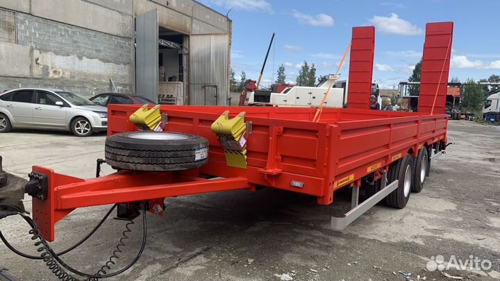 Прицеп трал (тяжеловоз) Авиком 8871Т-04 никзорамный, 2023