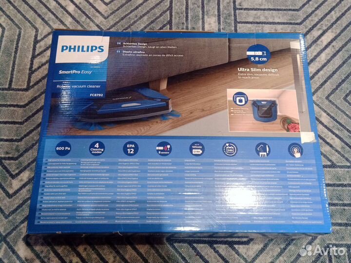 Робот-пылесос Philips fc8792 SmartPro Easy