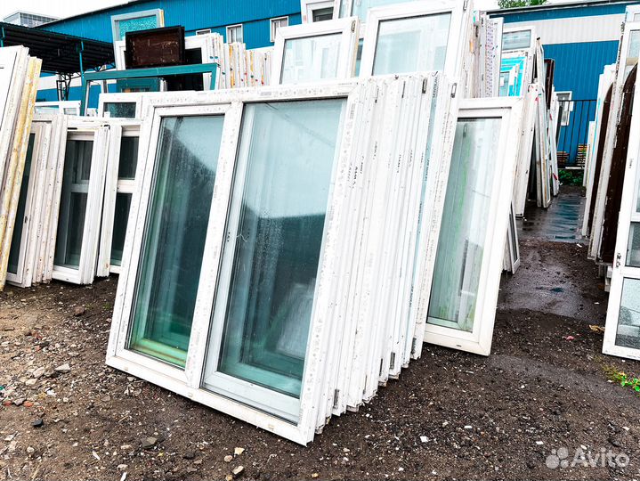 Пластиковые Окна и двери пвх бу