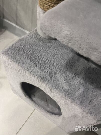 Домик для кота с когтеточкой