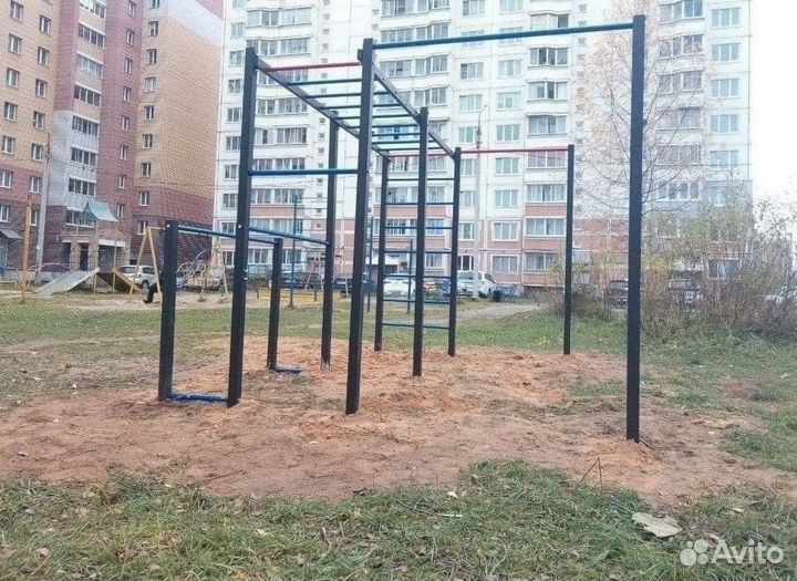 Спортивная площадка воркаут по безналу