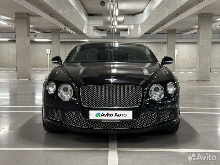 Bentley Continental GT 6.0 AT, 2012, 102 500 км