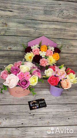 Мыльные розы подарки на пасху