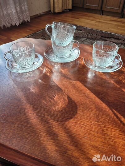 Чайные пары стекло,Турция, цена за всё