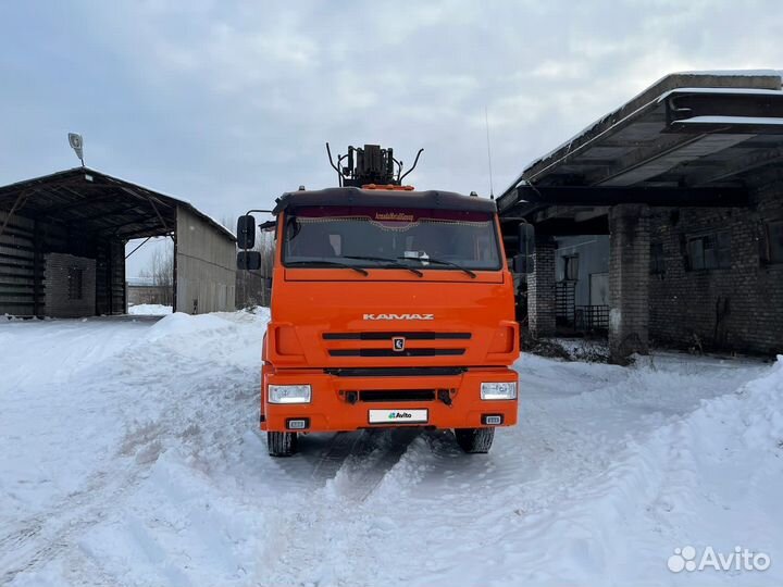 КАМАЗ 65115 с КМУ, 2018