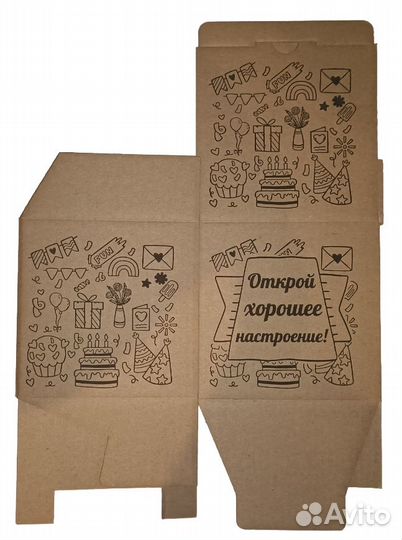 Коробки подарочные для кружек, для чая, свечей