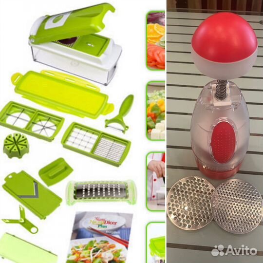 Овощерезки Nicer Dicer plus и Chopper(цена за обе)