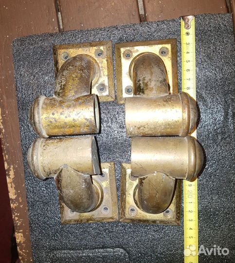 Дверные ручки винтажные Латунь 50- года СССР