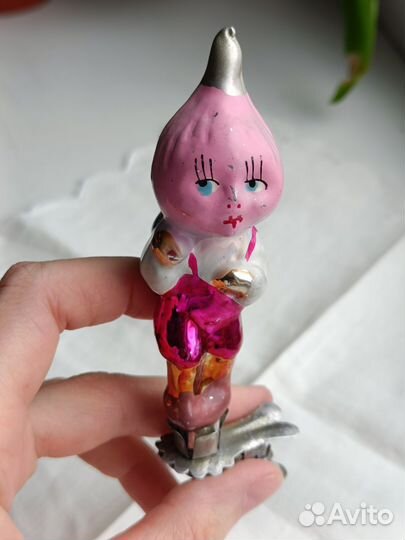 Ёлочная игрушка СССР Чиполлино