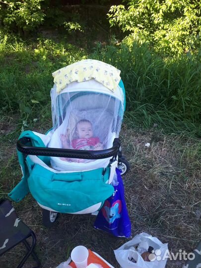 Коляска riko bruno 3 в 1