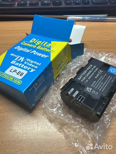 Зарядный блок на фотоаппарат Canon lp-e6