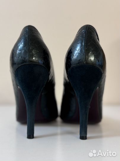 Туфли Gucci из питона