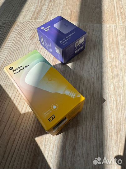 Умная лампочка яндекс е27