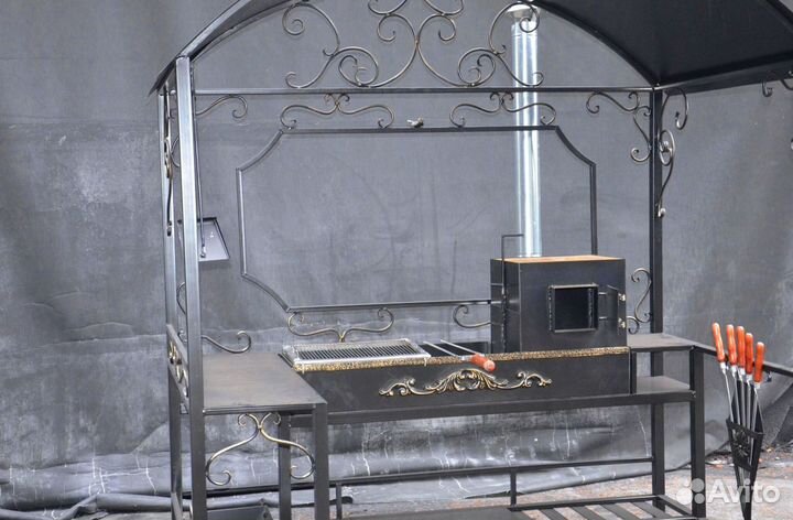 Мангал кованый