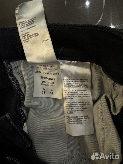 Джинсы Сalvin Klein муж W29 L32