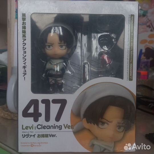 Аниме фигурки нендороид Леви Атака Титанов
