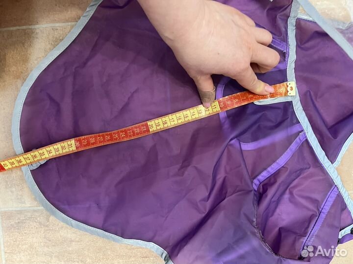 Дождевик для средней собаки