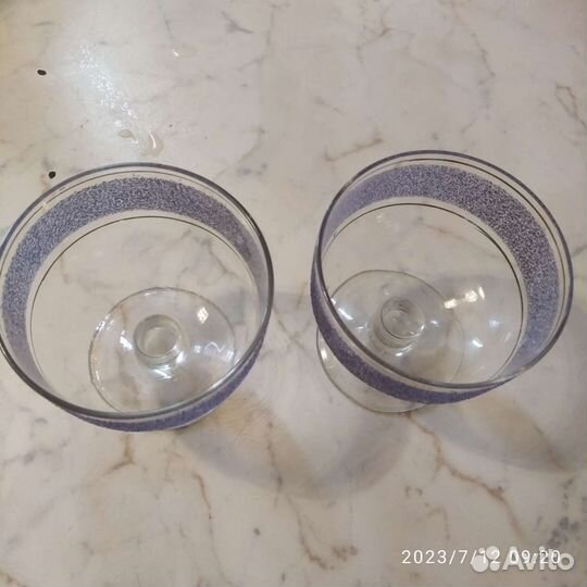 Фужеры - креманки стекло