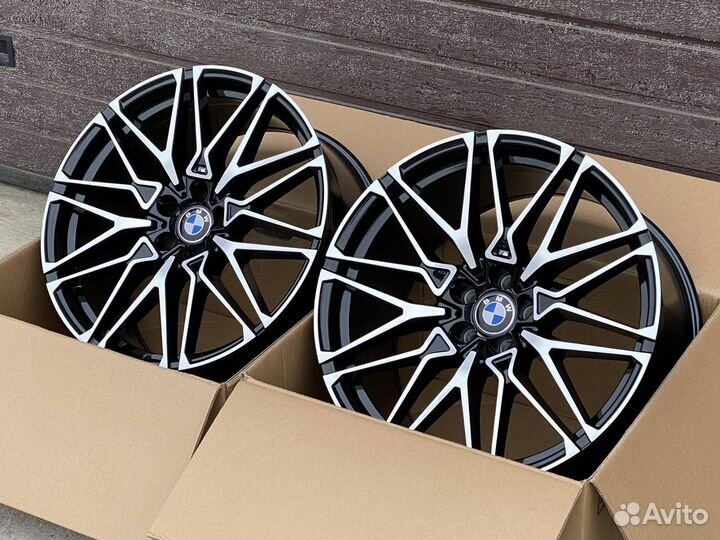 818 Black Machined BR R20 x 10.0J ET40 5/120 74.1
