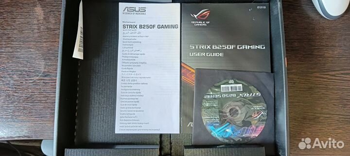 Материнская плата Asus Strix b250F gaming комплект