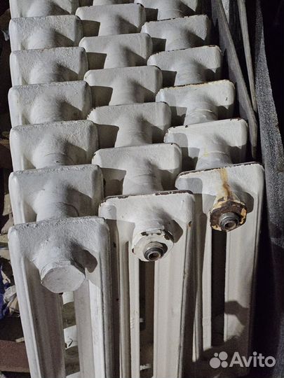 Чугунные батареи бу