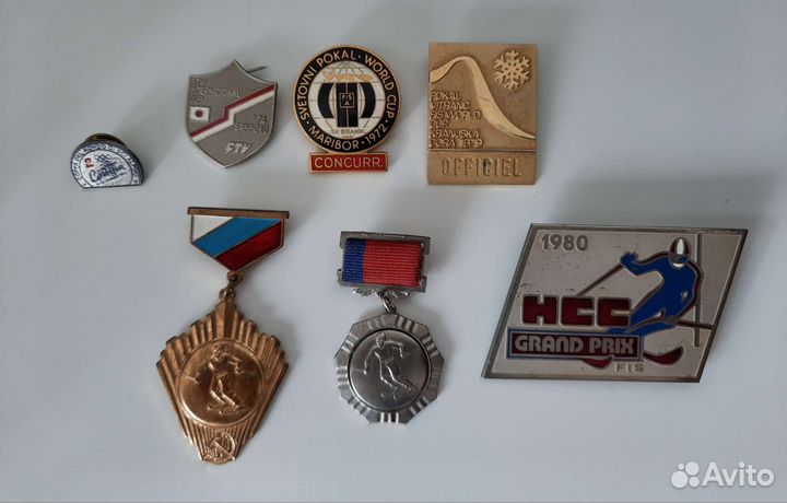 Горнолыжный спорт значки