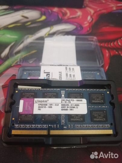 DDR3 2/4 GB для ноутбука