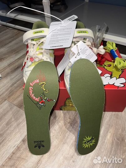 Кроссовки Adidas Forum low Grinch