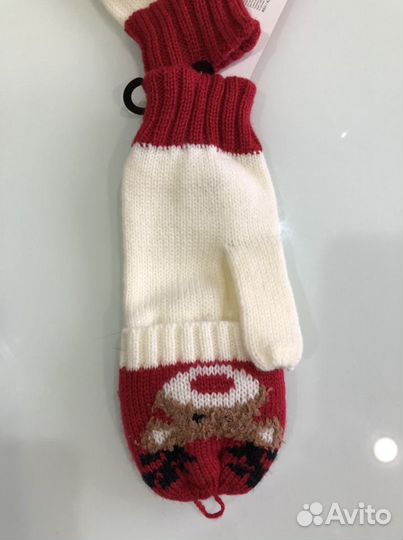Новые варежки-перчатки