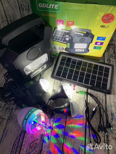 Освещение автономное на солнечной батарее