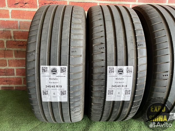 Michelin Pilot Sport 5 275/40 R19 и 245/45 R19 105Y