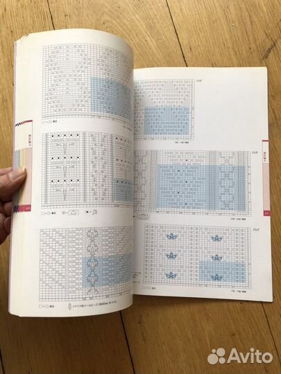 Японская книга по вязанию 250 knitting patterns
