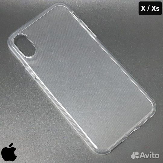 Силиконовый чехол на iPhone X / XS