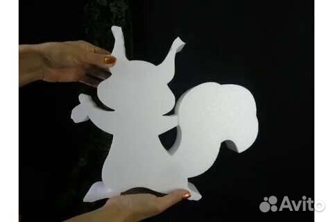 Новогодние фигуры из пенопласта