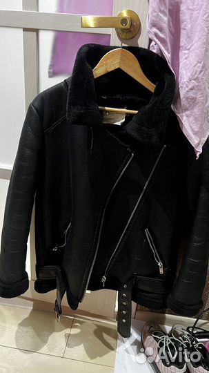 Дубленка zara