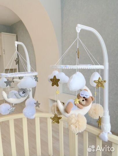 Мобиль из фетра новый ручная работа