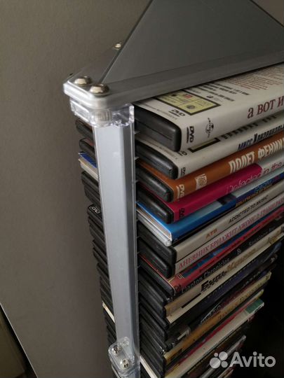 Стойка для дисков + диски DVD Фильмы Мультфильмы