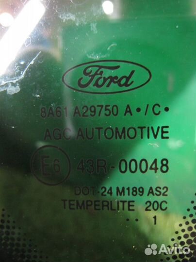 Стекло багажника правое Ford Fiesta (CB1) 2011