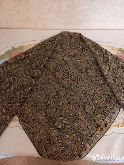 Шелковый платок новый