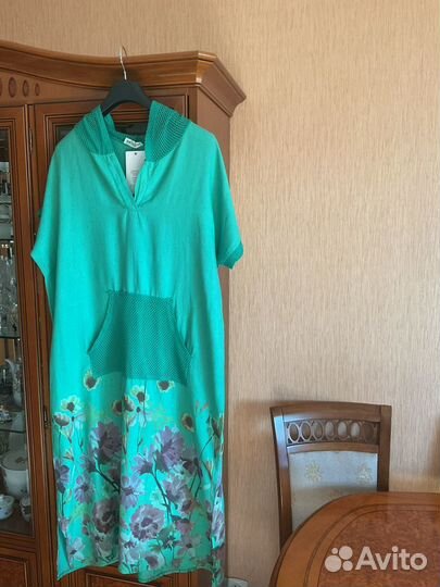 Платье льняное Италия 48-56