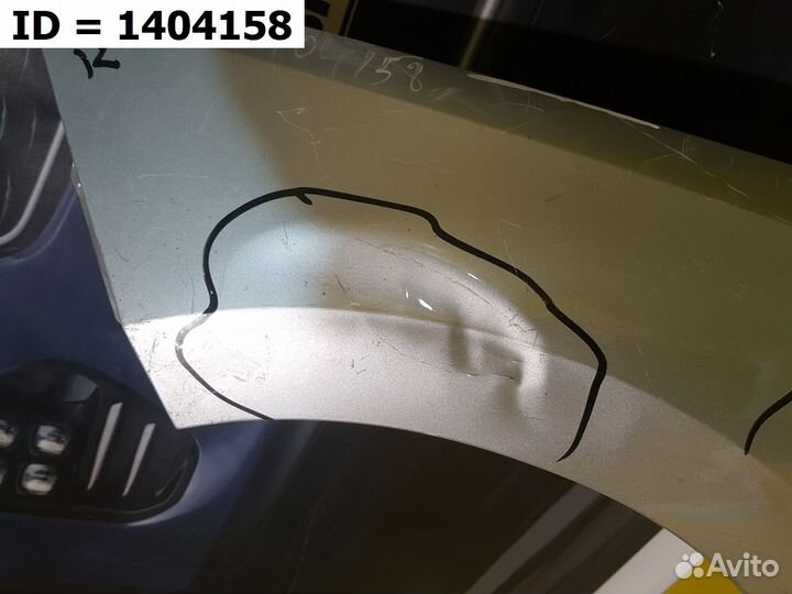 Крыло переднее левое Volkswagen Touareg