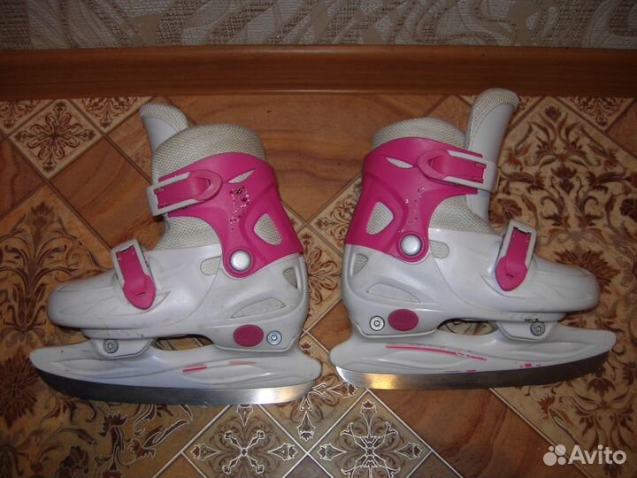 Детские раздвижные коньки (размер 30-33)
