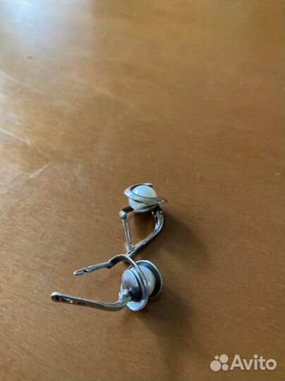 Серьги серебро