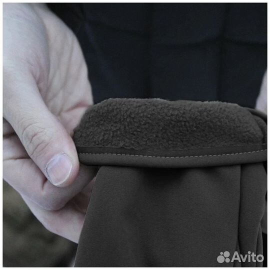 Перчатки мужские SoftShell с флисовой подкладкой