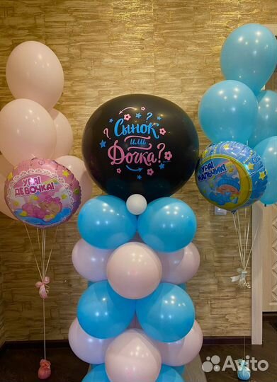 Гелиевые и воздушные шары