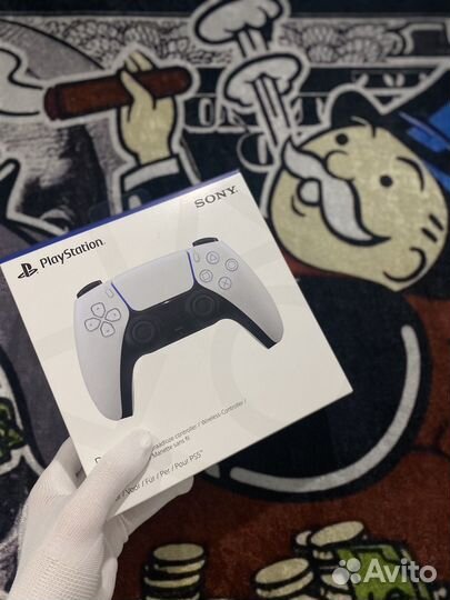 Геймпад sony ps 5 dualsense черный/black оригинал