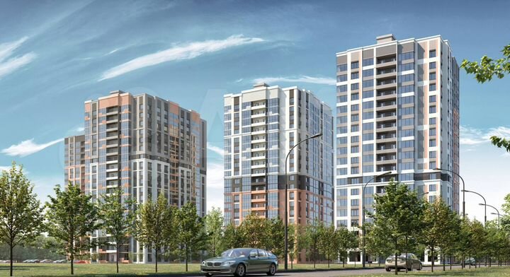 Квартира-студия, 21,7 м², 10/19 эт.